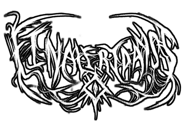 A logo in the style of metal band logos, saying “Finalfridayss”